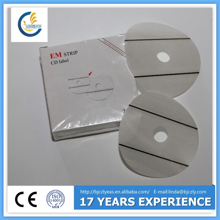 Этикетка безопасности Em CD (две полосы)